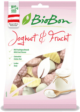 Bio gumové bonbóny jogurt-ovoce 100g BioBon 